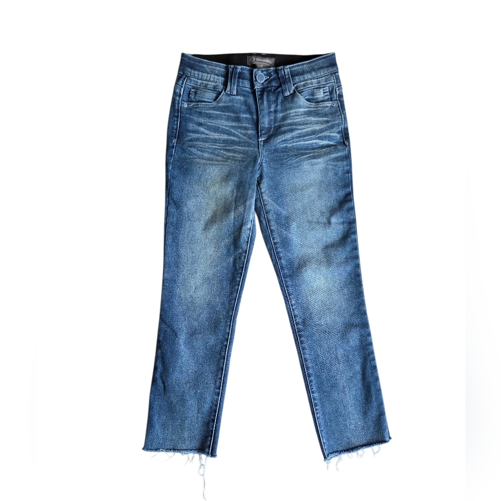 Democracy Light Wash Absolution Stretch Crop Jeans 6